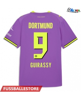 Günstige Borussia Dortmund Serhou Guirassy #9 3rd trikot 2026-27 Kurzarm